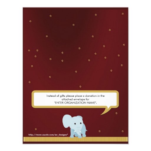 Cute Kid's Circus Tickets Birthday Party Custom Invites