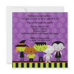 Cute Kids Halloween Costume Party Invitation