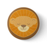 Cute Kids Lion Head buttons