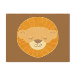 Cute Kids Lion Head postcards