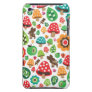 Cute kids pattern with flower leaf deer mushroom barely there ipod covers