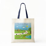 Cute Kids Playing In Park Summer Days Bag