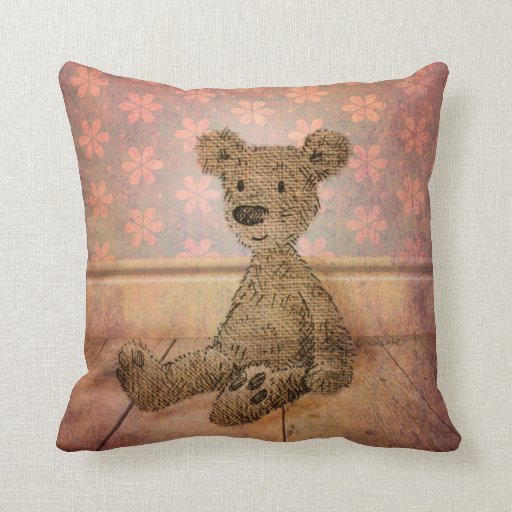 teddy bear pillow