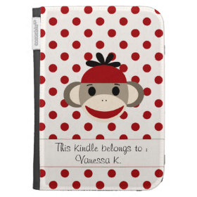 Cute Kindle Cases By The Sock Monkey Shoppe