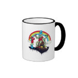cute king of the friendly monsters vector cartoon coffee mugs
