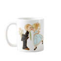 Cute Kissing Couple mugs
