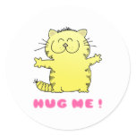 Cute Kitten Hug stickers