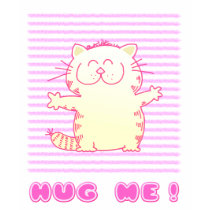 Cute Kitten Hug t-shirts