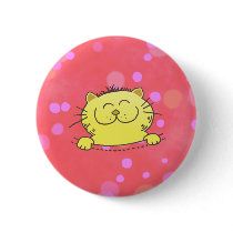 Cute kitten In A Pocket buttons