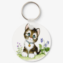 Cute Kitten keychains by JCoolDesignz Cute Kitten keychains