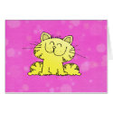 Cute Kitten Pink Room cards by Toonboy Cute Kitten Pink Room cards