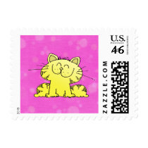 Cute Kitten postage by Toonboy Cute Kitten postage