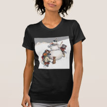 Cute Kittens Playing in the Snow Shirts
