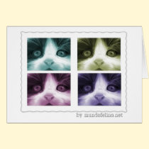 Cute Kitty Card by Mundofelino Cute Kitty Card