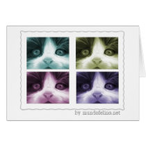 Cute Kitty Card by Mundofelino Cute Kitty Card