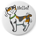 CUTE KITTY CAT buttons by MySpaceStudio CUTE KITTY CAT buttons