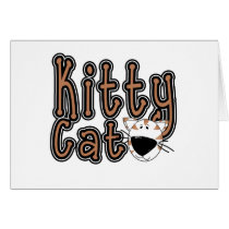 Cute Kitty Cat Card