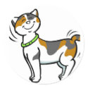 CUTE KITTY CAT stickers by MySpaceStudio CUTE KITTY CAT stickers