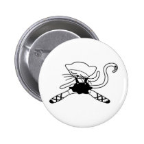 cute kitty dancer doll buttons