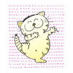 Cute Kitty Dancing t-shirts