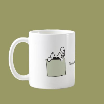 Cute Kitty Mug by UniqueGiftExperience