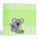 Cute Koala Bear and Baby Binder / Scrapbook