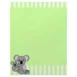 Cute Koala Bear and Baby Letterhead
