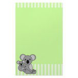 Cute Koala Bear and Baby Stationery