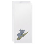 cute koala bear on branch rack cards