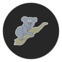 cute koala bear on branch stickers by doonidesignsanimals cute koala bear on branch stickers