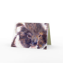 Cute Koala Bear Thank You Cards / Notecards by lillyarts Cute Koala Bear Thank You Cards / Notecards