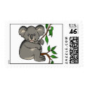 Cute koala postage
