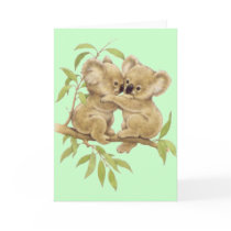 Cute Koalas Greeting Cards