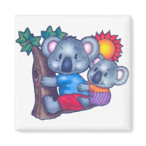Cute Koalas magnets by fstasu Cute Koalas magnets