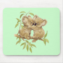 Cute Koalas Mouse Pads