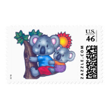 Cute Koalas Postage