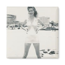 cute lady bathing suit magnets