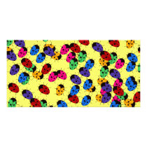 Cute Lady Bug Design photo cards by BugsbyMaria Cute Lady Bug Design photo cards