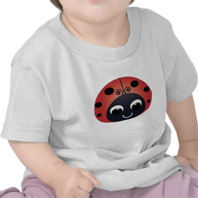 Cute Baby Shirts on Cute Ladybug Baby T Shirt
