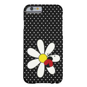 Cute Ladybug Daisy Barely There iPhone 6 Case