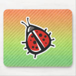 Cute Ladybug Design Mousepad