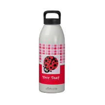 Cute Ladybug Drinking Bottle