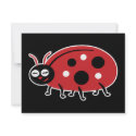 Cute Ladybug invitations