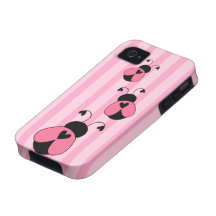 Cute Ladybug iPhone 4/4s Case Mate Tough Case