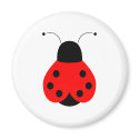 Cute Ladybug Magnet by bugspot Cute Ladybug Magnet