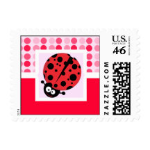 Cute Ladybug Stamps
