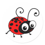 Cute Ladybug Sticker