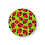 Cute Ladybugs Refrigerator Magnets
