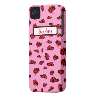Cute Ladybugs Personalized Custom iphone Cases