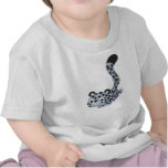 Cute Landing Cartoon Snow Leopard Baby T-Shirt t-shirts